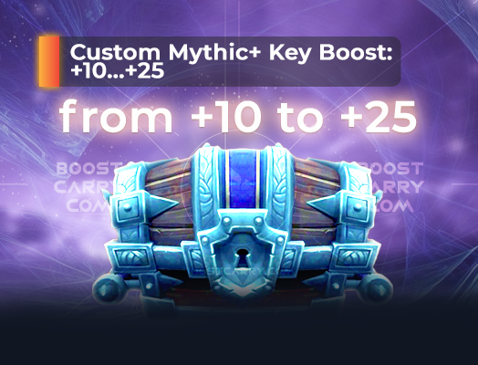 custom mythic keystone boost 10-25