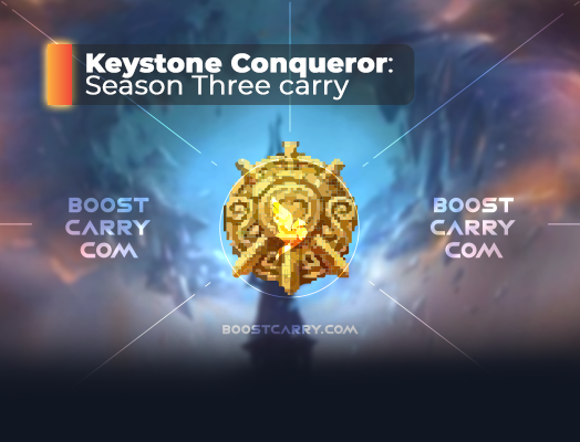 Shadowlands Keystone Conqueror carry