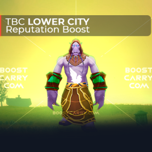 wow tbc lower city rep boost