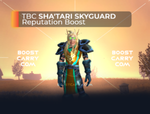 wow tbc shatari skyguard per boost