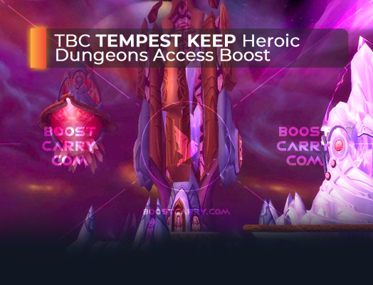 wow tbc tempest keep heroic dungeons access