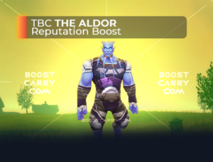 wow tbc the aldor rep boost