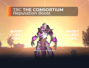 wow tbc the consortium rep boost