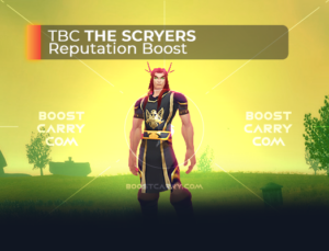 wow tbc the scryers rep boost