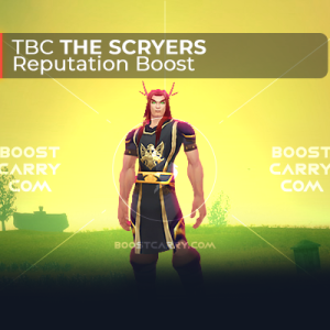 wow tbc the scryers rep boost