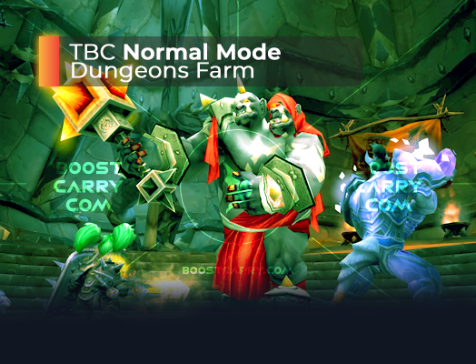 wow tbc normal dungeons farm