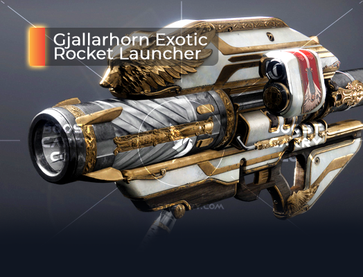 Gjallarhorn Exotic Rocket Launcher d2 boost