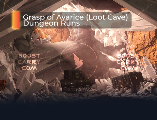 Grasp of Avarice (Loot Cave) Dungeon Runs d2 boost