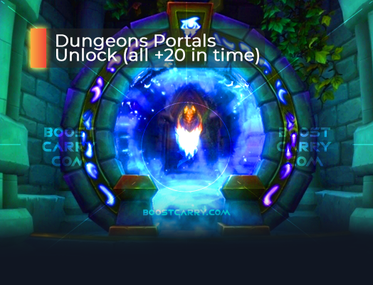 WoW Dungeons Portals Unlock carry