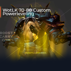 wotlk 70-80 custom powerleveling