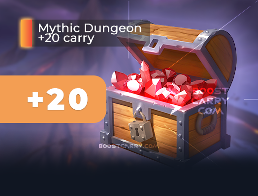wow dragonflight mythic 20 dungeon carry