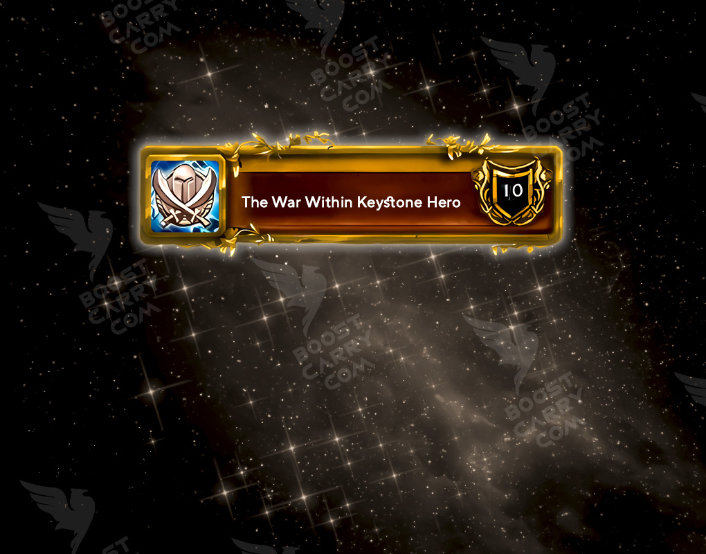 WoW The War Within Keystone Hero