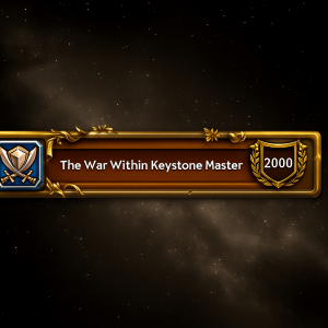 WoW The War Within Keystone Master Boost – Professional Boostcarry Service | Fast & Safe Mythic+ Runs