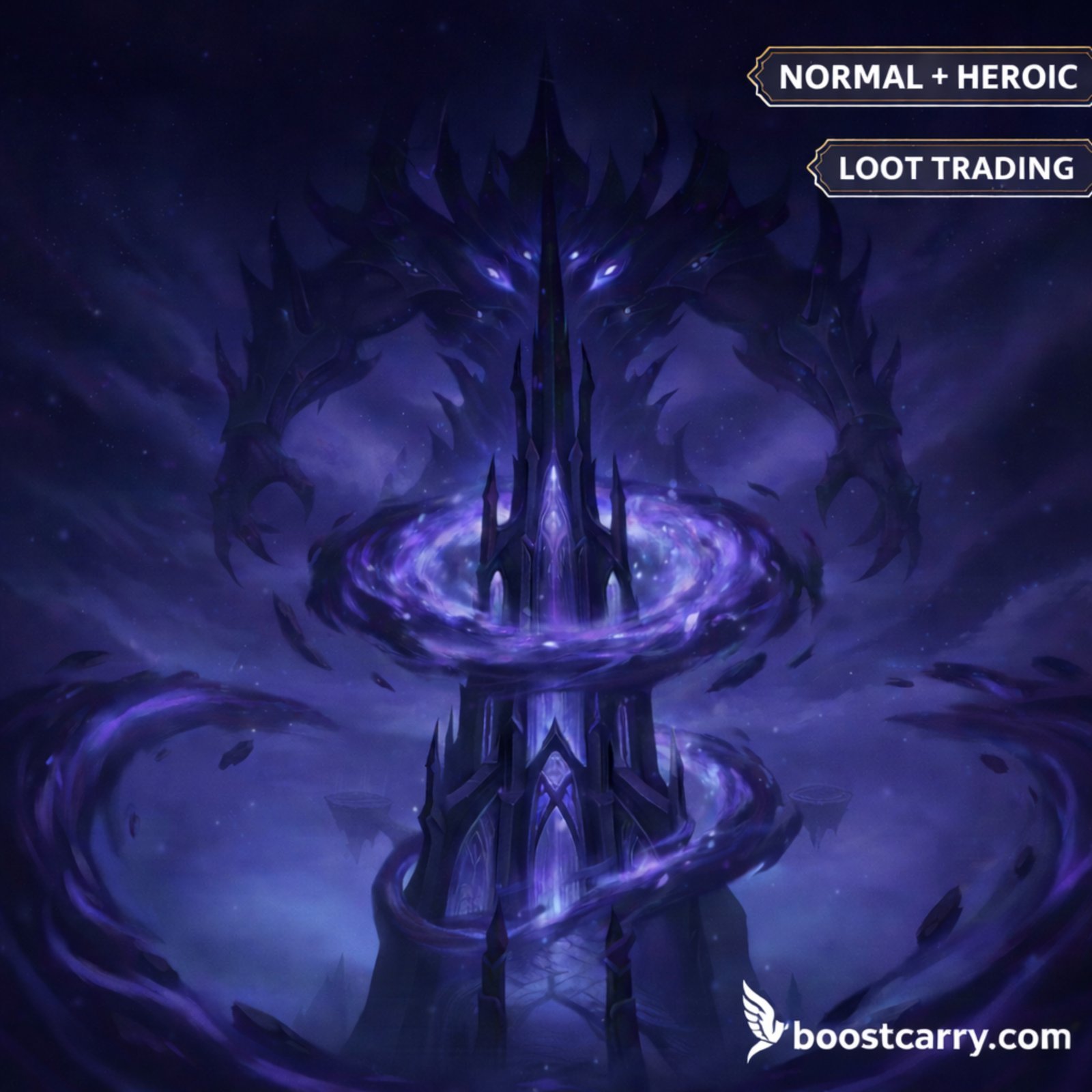 WoW Midnight Voidspire Raid Boost – Normal and Heroic carry service with AOTC option by Boostcarry