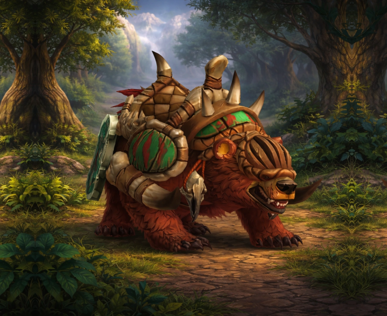 Amani Blessed Bear – WoW Midnight Mount Amani Blessed Bear mount in WoW Midnight