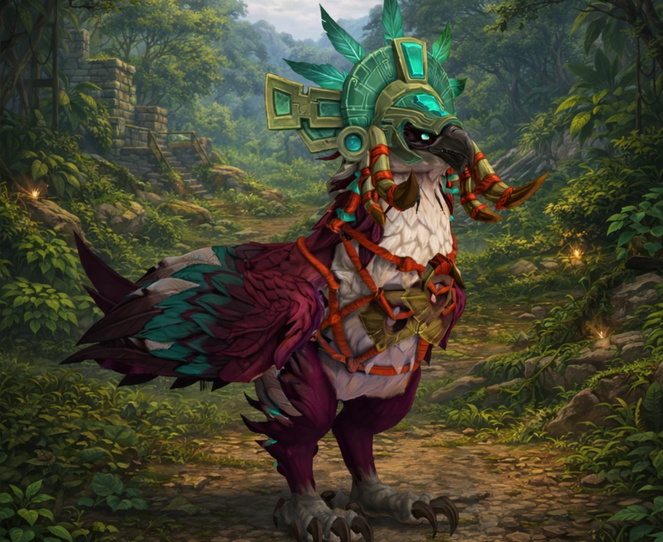 Amani Windcaller – WoW Midnight Mount Amani Windcaller mount in WoW Midnight