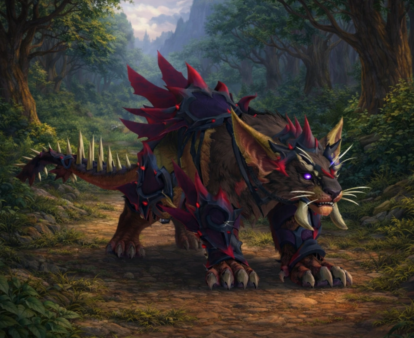 Fierce Grimlynx – WoW Midnight Mount Fierce Grimlynx mount in WoW Midnight