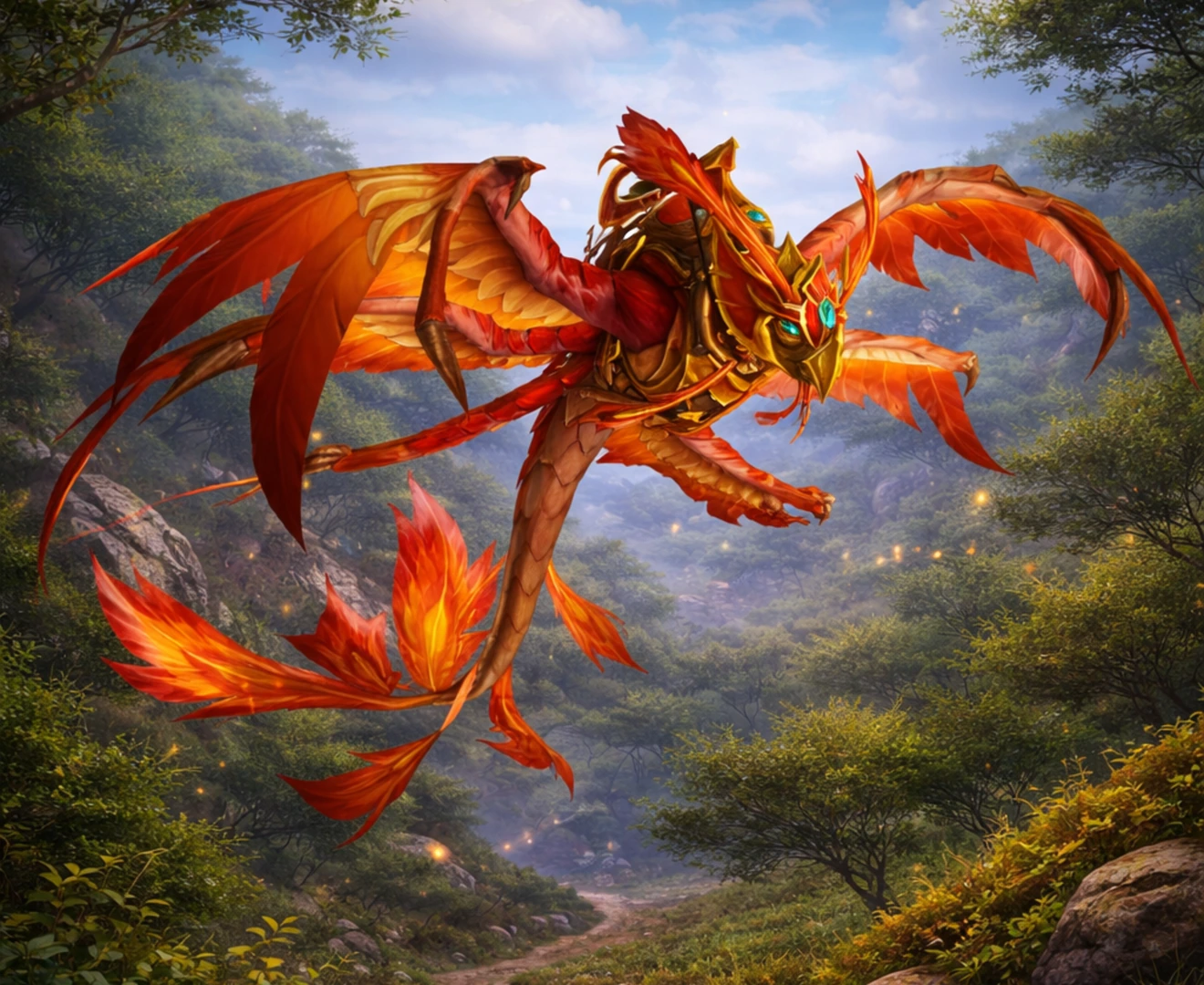 Fiery Dragonhawk – WoW Midnight Mount Fiery Dragonhawk mount in WoW Midnight
