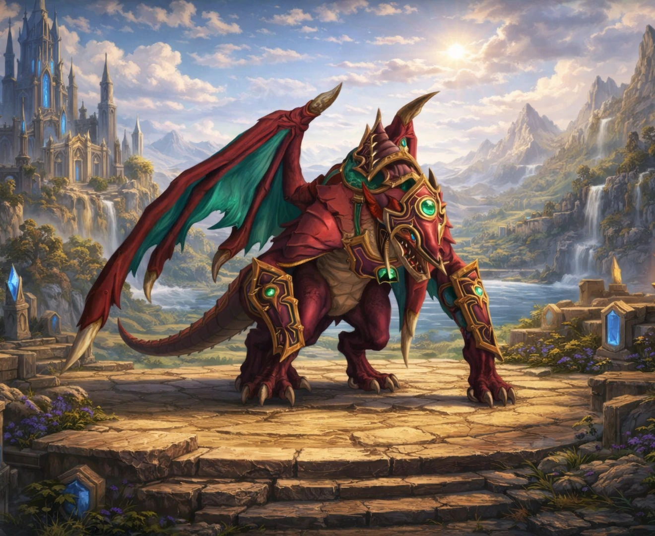 Sanguine Harrower – WoW Midnight Mount Sanguine Harrower mount in WoW Midnight