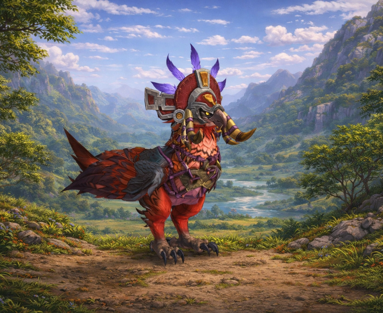 Amani Sharptalon – WoW Midnight Mount Amani Sharptalon mount in WoW Midnight