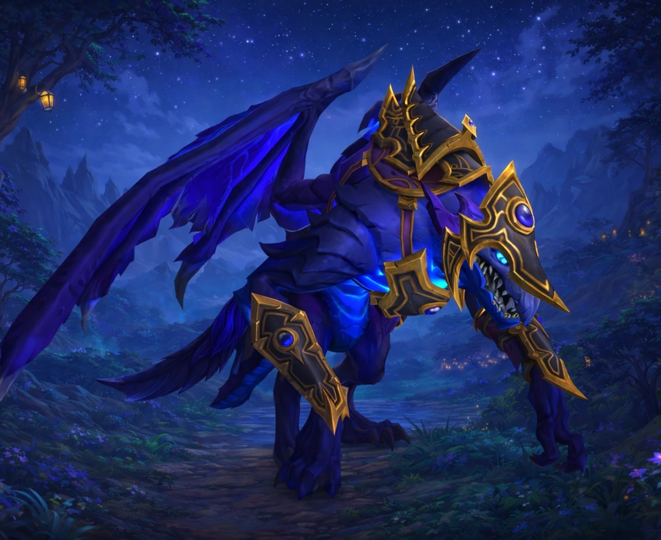 Tenebrous Harrower – WoW Midnight Mount Tenebrous Harrower mount in WoW Midnight