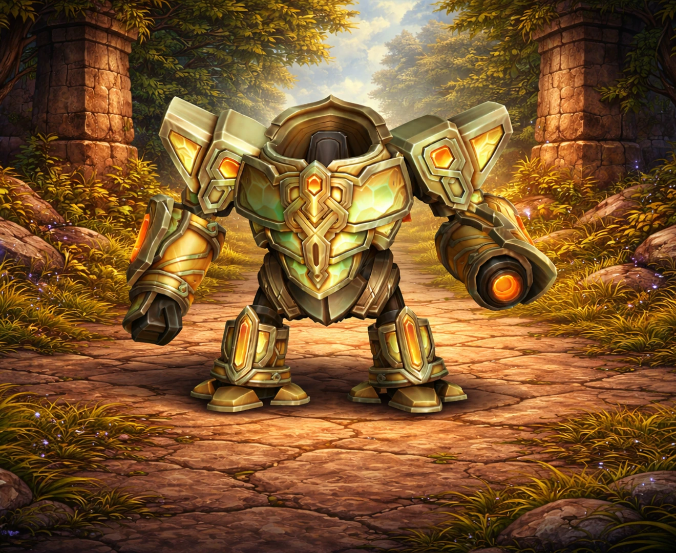 Light-Forged Mechsuit – WoW Midnight Mount Light-Forged Mechsuit mount in WoW Midnight