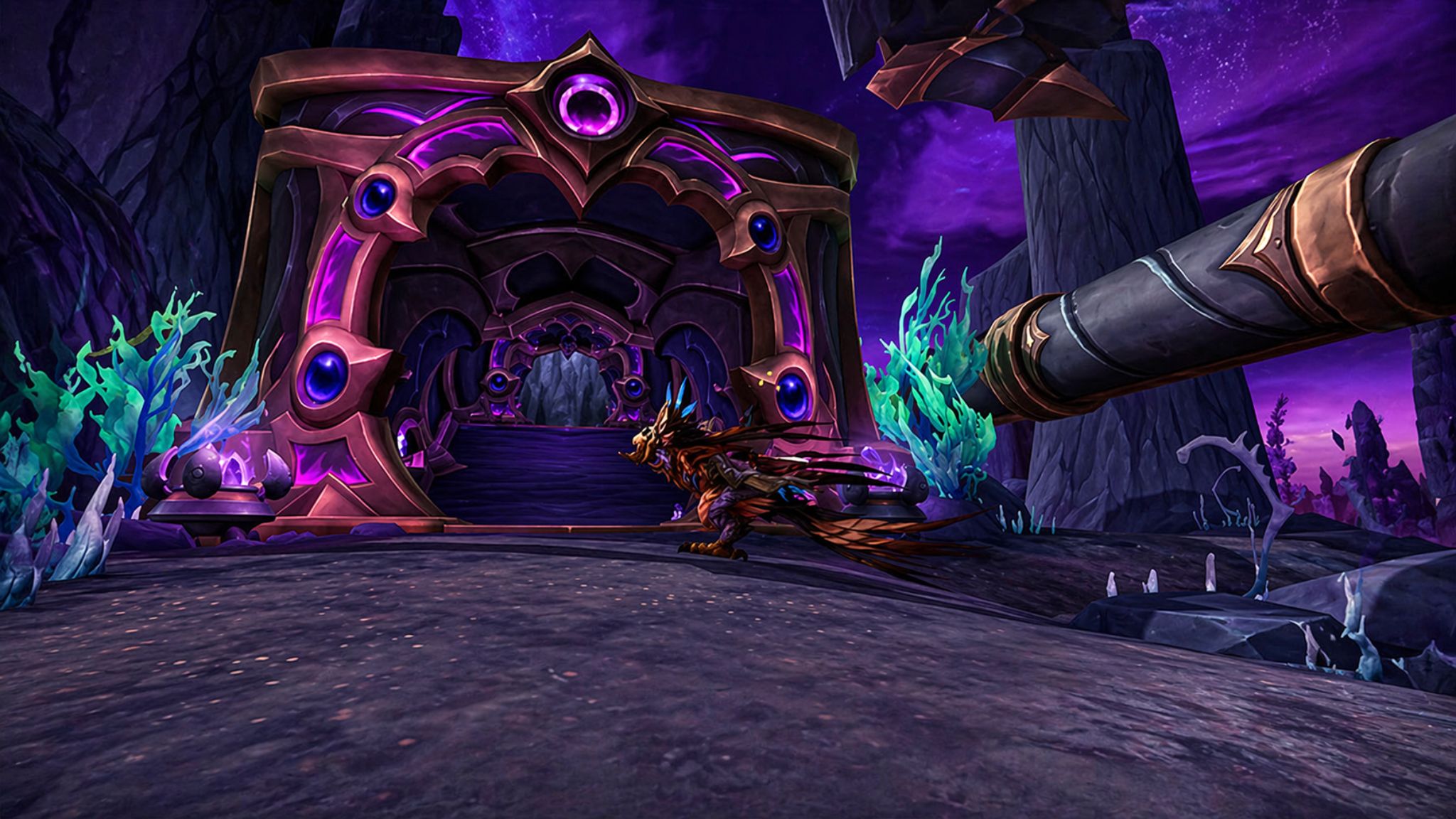 Shadowguard Point Delve Entrance Shadowguard Point Delve entrance in WoW Midnight